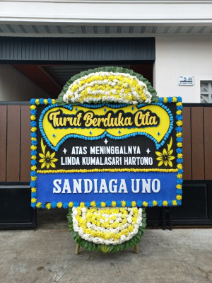 Papan Bunga Duka di Mbulmu Yalma